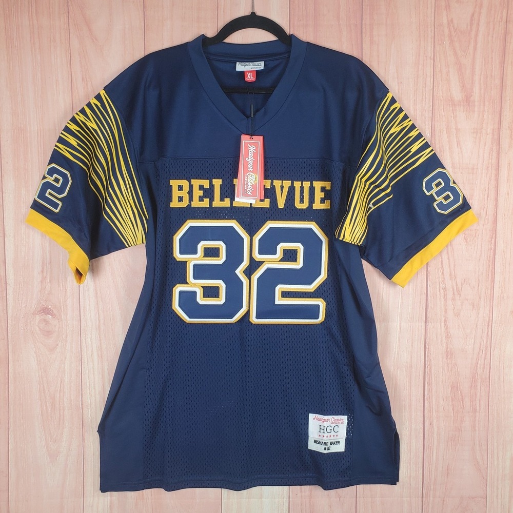 Headgear Mens  Football Jersey XL Blue Short Sleeve V-Neck Budda Baker #32